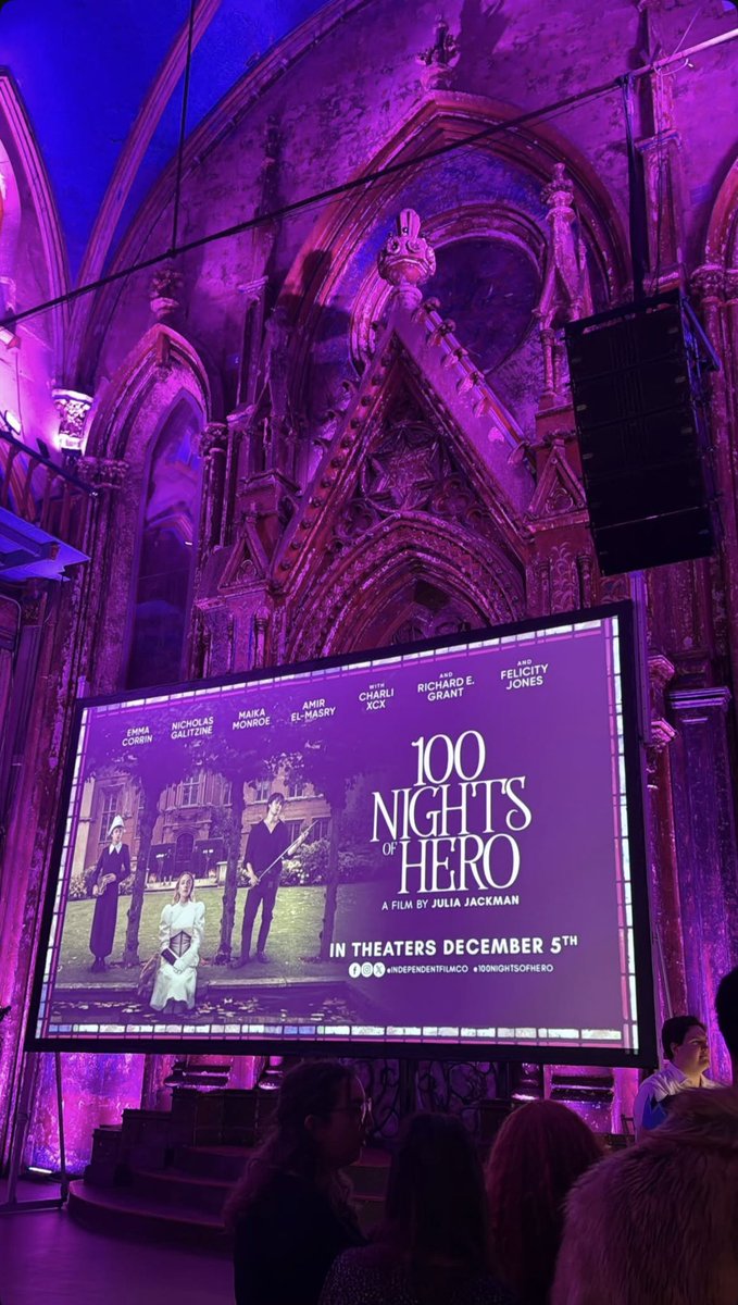 nickyn0mates's tweet image. so some people got to see 100 nights of hero in a church with bisexual lighting... that should&apos;ve been ME