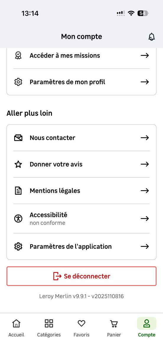 12senimoni's tweet image. Comment supprimer son compte @leroymerlinfr #modop