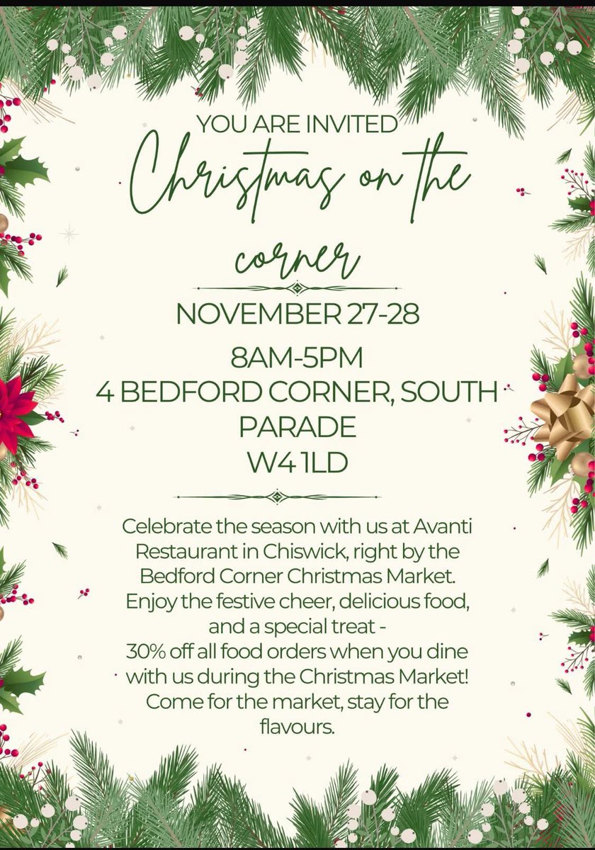 youngveterinary's tweet image. Super Excited to be making goodie bags for Christmas On The Corner 
#BedfordCorner #SupportLocalBuisness 

📍November 27 - 28th
🕰️ 8am - 5pm
🗺️ W4 1LD

#MissItMissOut #IndependentVeterinaryPractice 
#Vet #PetHealth #Christmas