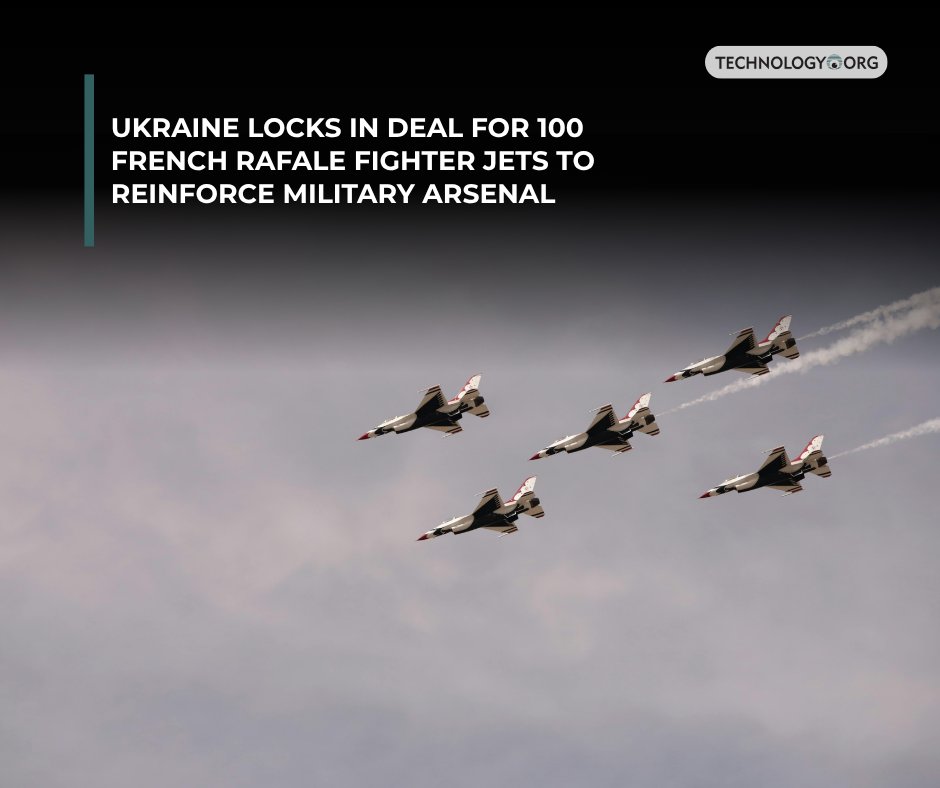 TechnologyOrg's tweet image. Ukraine secured a major defense commitment from France on Monday, signing a letter of intent to acquire up to 100 Rafale fighter jets alongside advanced air defense systems over the next decade. 

Full article: technology.org/2025/11/18/ukr…
 
#ukraine #france #war #military #tech