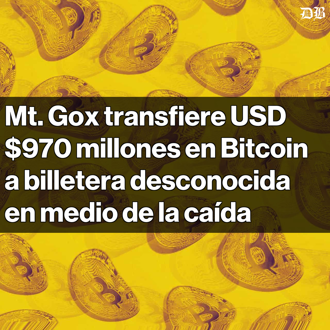 🚨 Mt. Gox transfiere 10.608 BTC a billetera desconocida 🚨 La masiva  transferencia equivale a aproximadamente USD $970 millones. Este movimiento  se registra en un momento crítico, con Bitcoin cayendo a mínimos