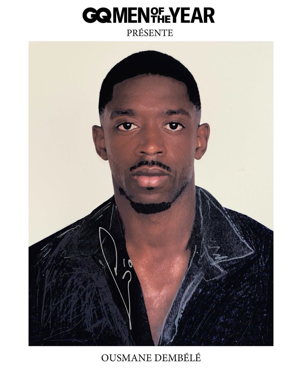 edelleuh's tweet image. GQ MEN OF THE YEAR 
DEMBÉLÉ &amp;amp; BOSSS LADYYYYYY