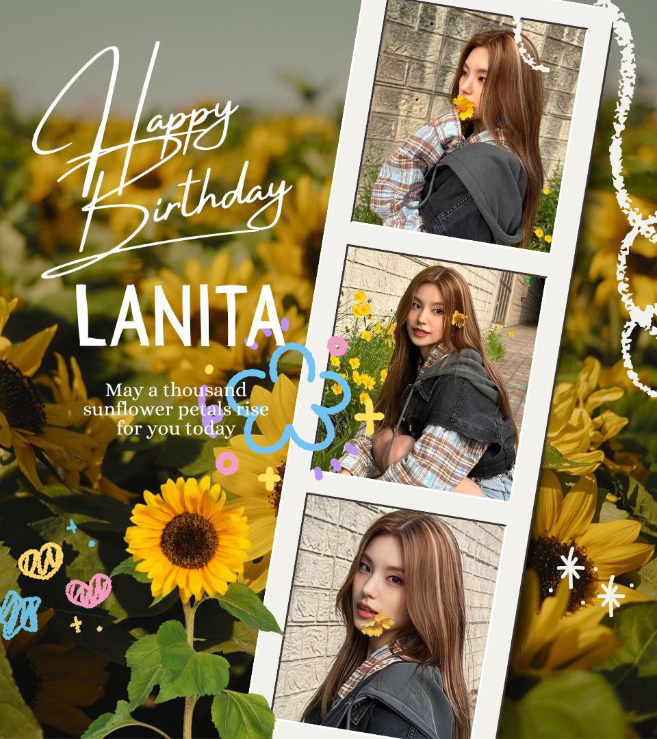 ensable's tweet image. Special delivery bunga matahari yang masih segar buat yang sedang berbahagia hari ini, @inkstainedlove! Selamat merajut kisah kasih di usia yang baru yaa, Lanita. Bahagia dan sejahtera selalu. #LanitaSunHeart