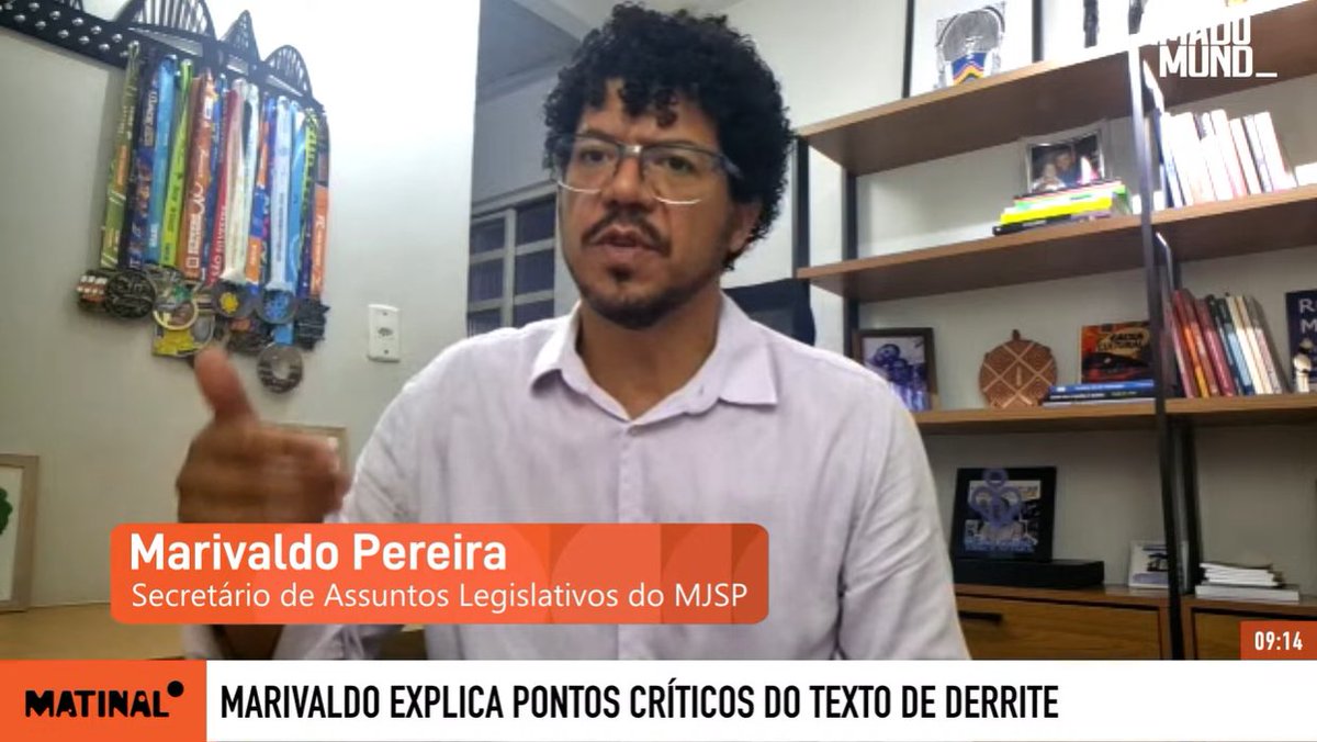 ASSISTA AO VIVO: youtube.com/watch?v=lofxX4…

"Para atender sua bandeira política, a direita está disposta a sacrificar empregos e a economia apenas para rotular organizações criminosas como terroristas, mesmo sabendo que isso não altera a percepção penal", explica <a href="/Marivaldo4P/">Marivaldo Pereira</a>.