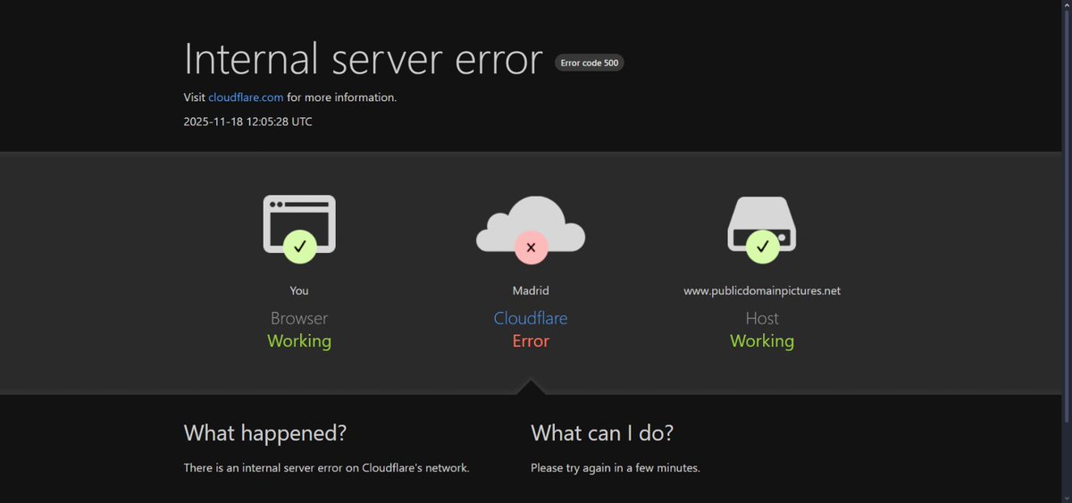 Fullgen7's tweet photo. @Tebasjavier
@LaLiga
¿a las 13h que partido hay que no me dejas trabajar? Es que no tenéis vergüenza. Bloqueando páginas legitimas,  de clientes y de servicios legales. @Cloudflare espero que os gane en juicios. https://t.co/yDY7KQfIKZ