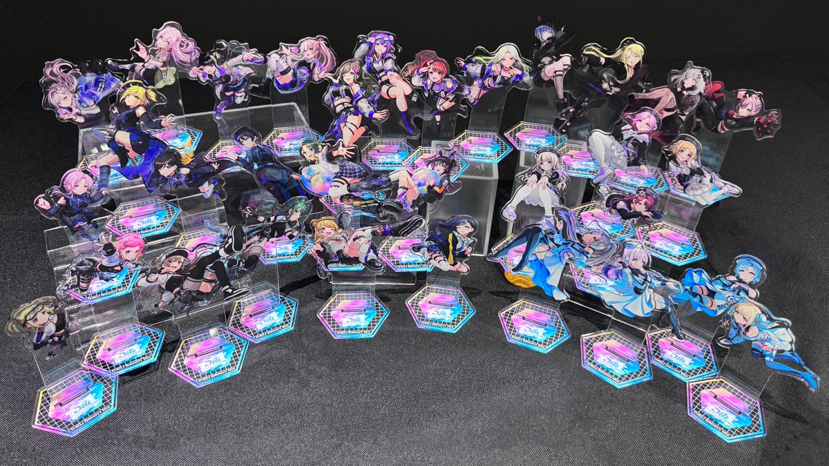 🎧D4DJ Groovy Mix 5th Anniversaryグッズ🛍️ アクリルスタンドの