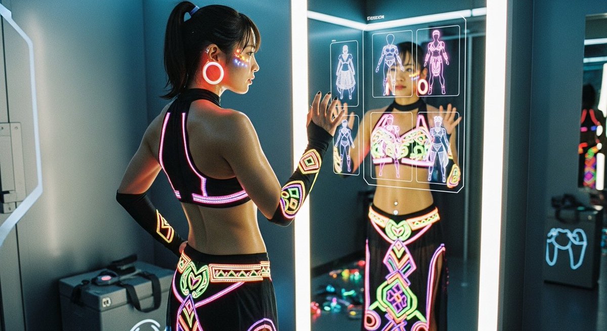 LastLoserDH's tweet image. From Japan to Brazil,
Sakura &amp;amp; Sol Samba Strike:
Cheerleaders Cyber Carnival #3 
Music Video available in #1 
#cyberpunk #samba