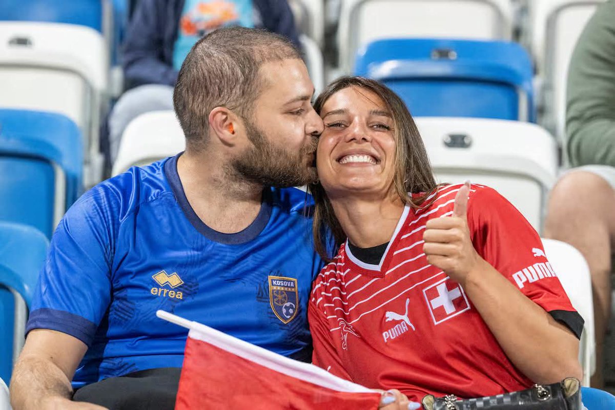 kosovanfooty_EN's tweet image. Kosova vs Switzerland will always be special! ❤️👏

#KOSSUI | 🇽🇰🇨🇭