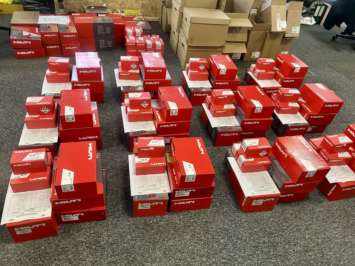 Midas_Cladding's tweet image. Thank you to @HiltiGB for the fast &amp;amp; reliable delivery of our new tools 🛠️📦🧰

Great service from start to finish, everything arrived organised, on time, and ready for the team
 
This investment will help us continue delivering high-quality results for our clients

#TeamMidas