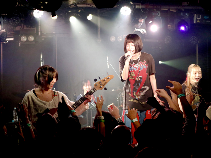 On stage media image