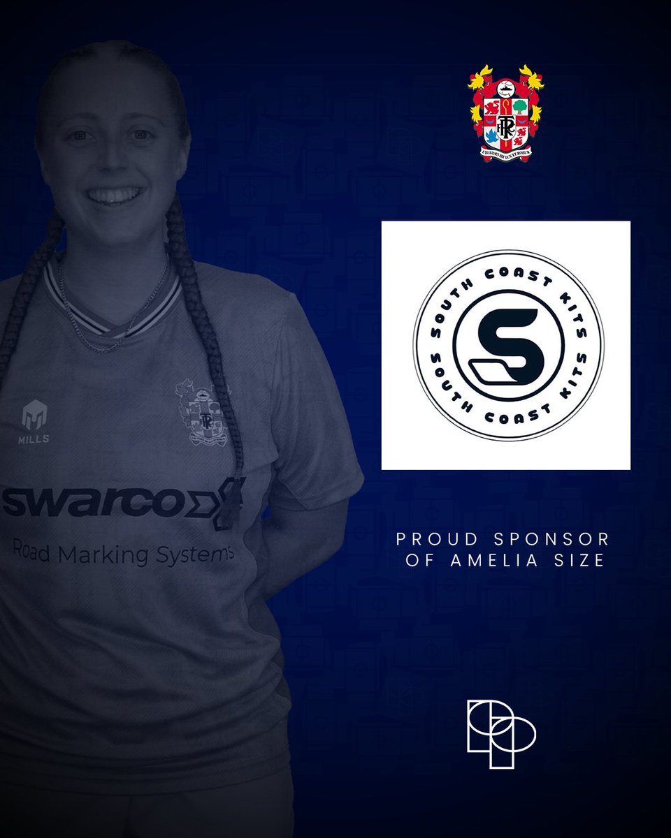 💙We would like to extend our thanks to South Coast Kits for sponsoring Amelia Size for the 2025-26 season.

📩If you would like to join them in sponsoring a player or coach for the season email LouiseE@tranmererovers.co.uk

#TRFC #SWA