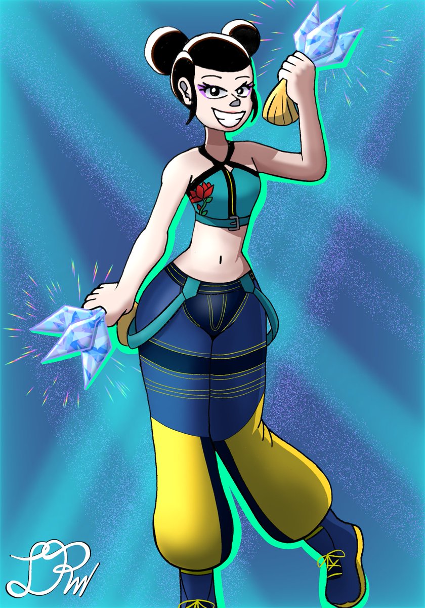 JeremyRengifo2's tweet image. Zoey
#KPOPDEMONHUNTERS #fanart