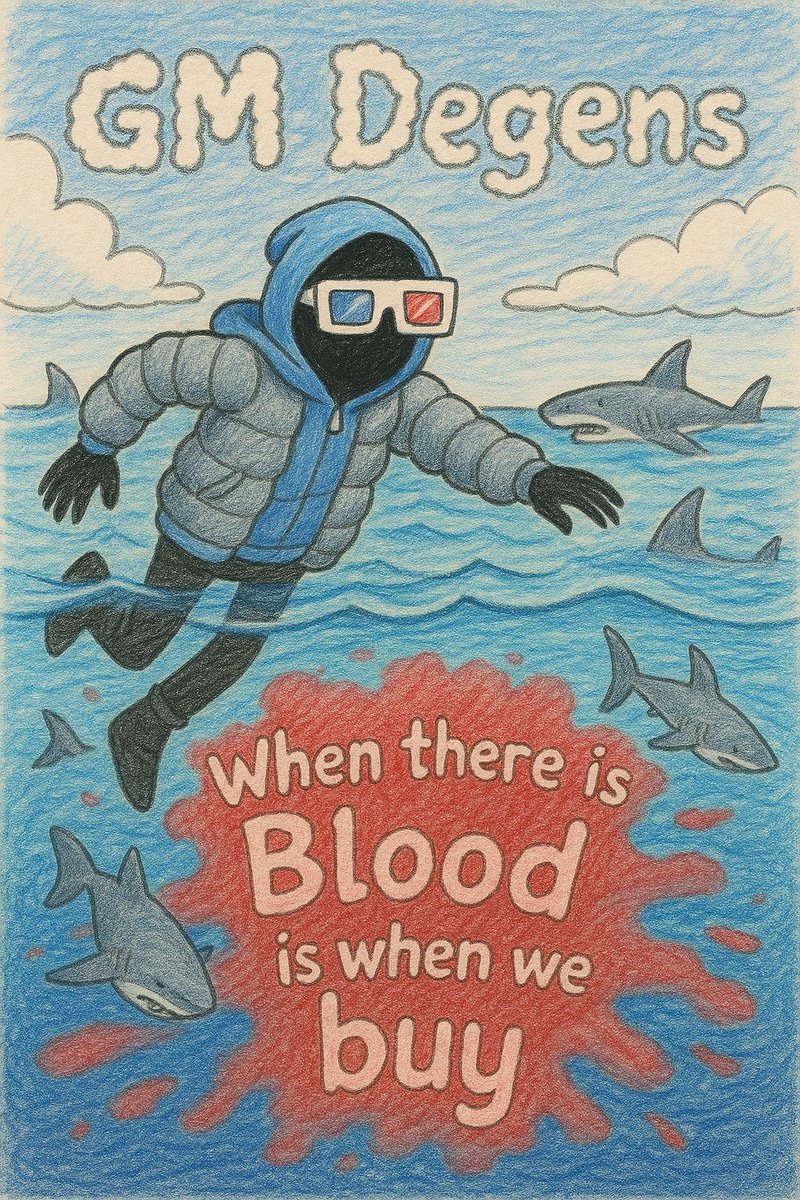 Good Morning Web3 ☀️ 
Buy The Blood 🩸