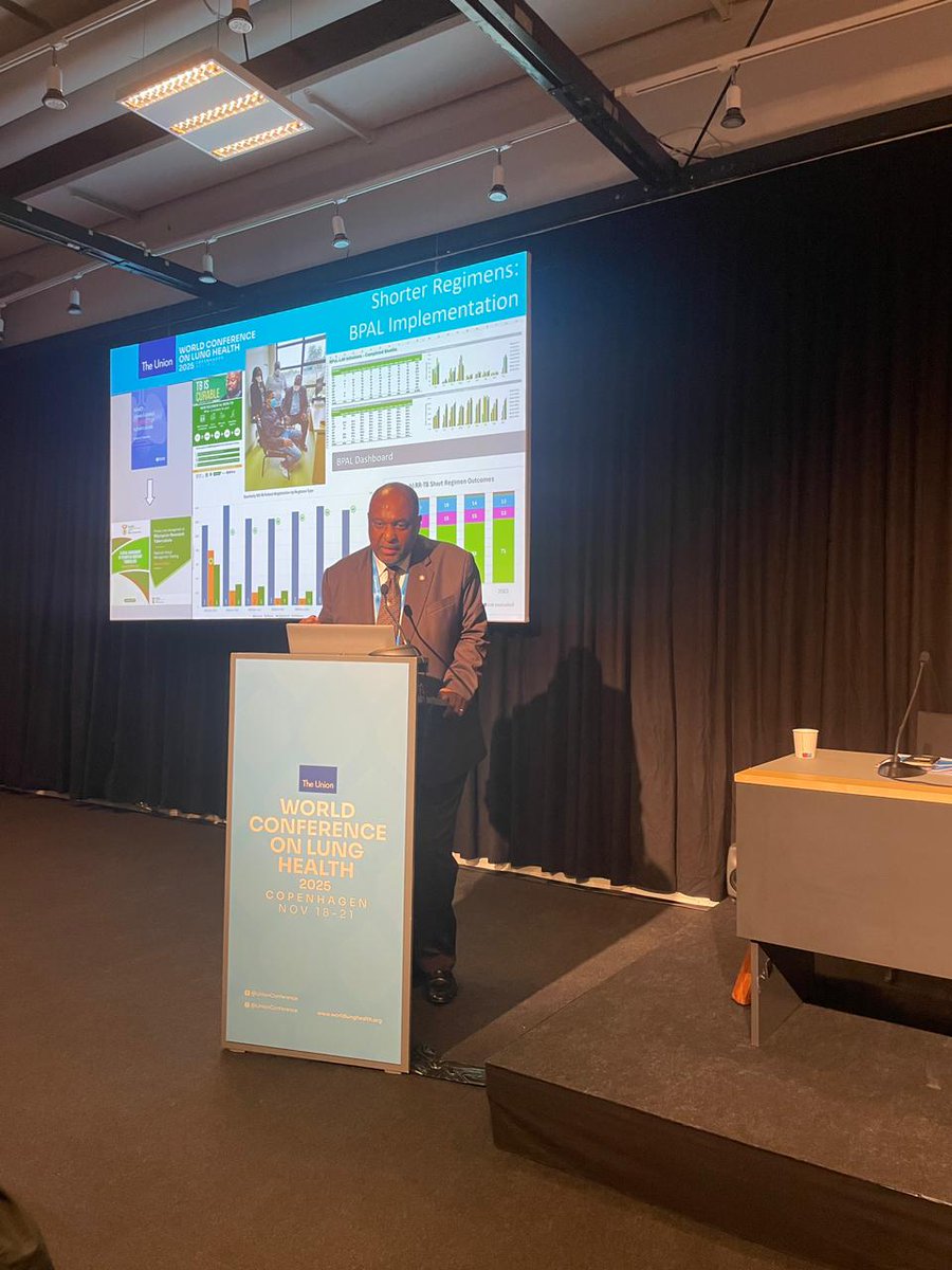 TBProof's tweet image. Our Director, Ingrid, presented alongside @NNdjeka  at the WHO-led session on policy implementation at #UnionConf2025. She shared insights on strengthening policy uptake by highlighting our successes with CLM, TB Champions, and innovation.