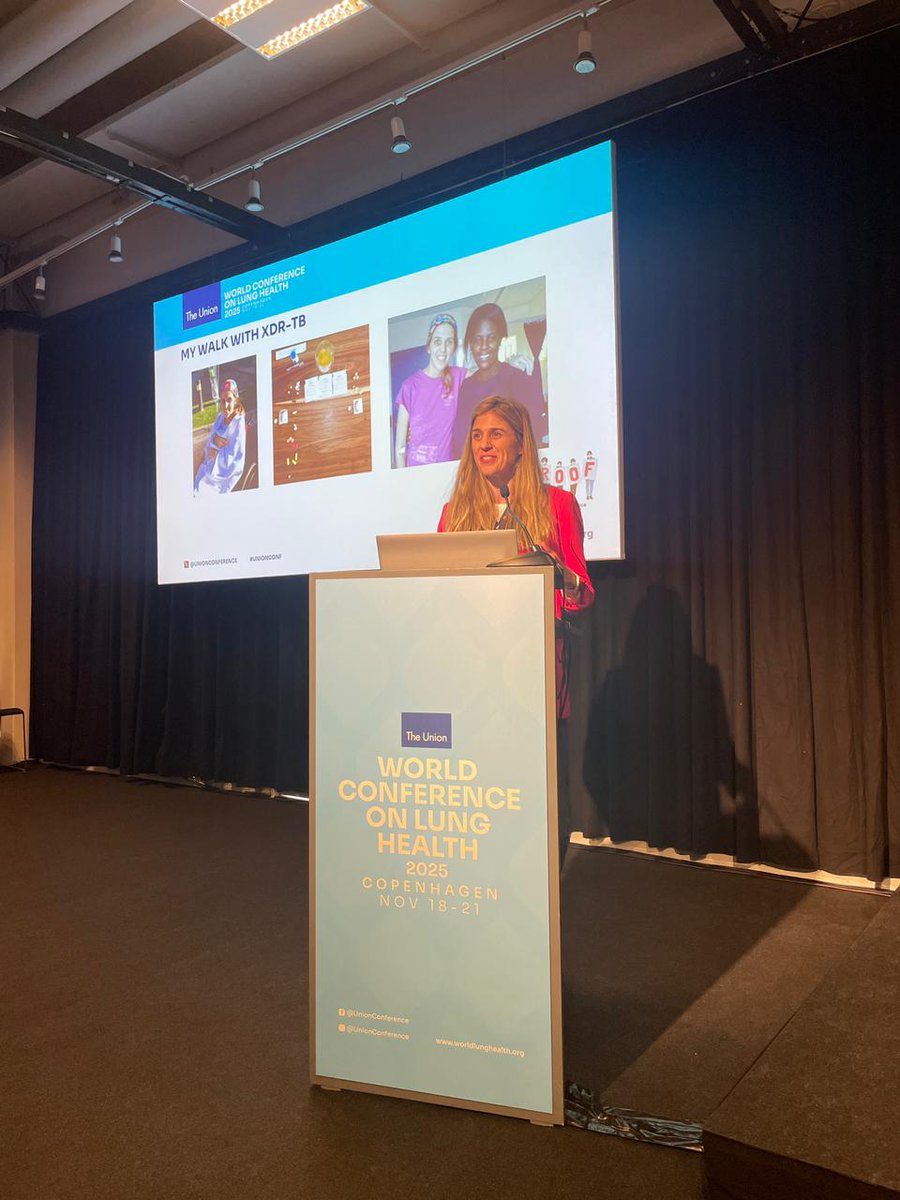TBProof's tweet image. Our Director, Ingrid, presented alongside @NNdjeka  at the WHO-led session on policy implementation at #UnionConf2025. She shared insights on strengthening policy uptake by highlighting our successes with CLM, TB Champions, and innovation.
