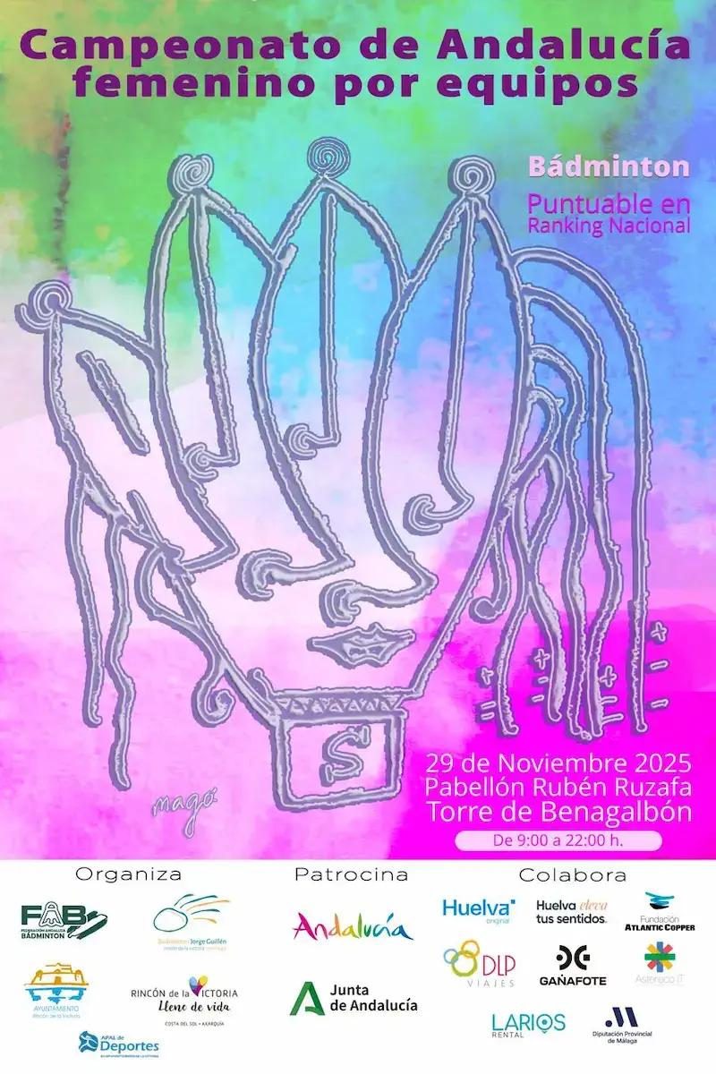 📷 El bádminton andaluz tiene una cita en Rincón de la Victoria.

Este 29 de noviembre, las mejores jugadoras de Andalucía lo darán todo en el Pabellón Rubén Ruzafa.

Entrada gratuita, emoción asegurada y mucha energía en la pista.

turismoenrincon.es/eventos/campeo…