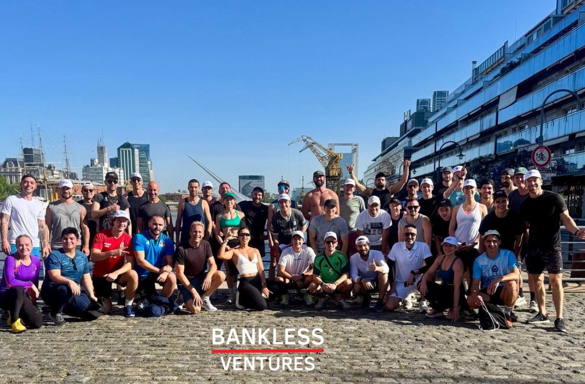 Great turnout at <a href="/BanklessVC/">BanklessVC</a> Run at <a href="/EFDevcon/">Devconnect ARG - the first Ethereum World’s Fair</a> in Buenos Aires 🇦🇷

See you at the next one 🏃🏃‍♀️🏋️🏋️‍♀️