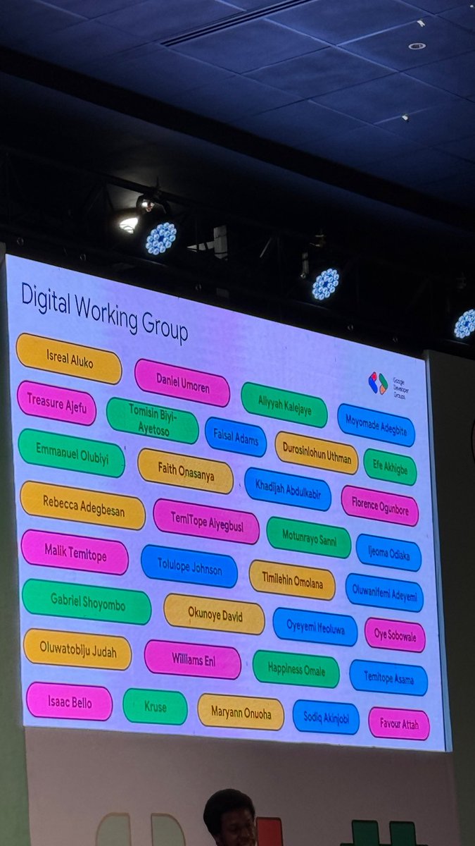 gdglagos's tweet image. The best team everrrrr!

Shoutout to the @gdglagos organizers and the Digital Working Group team for pulling off an amazing event