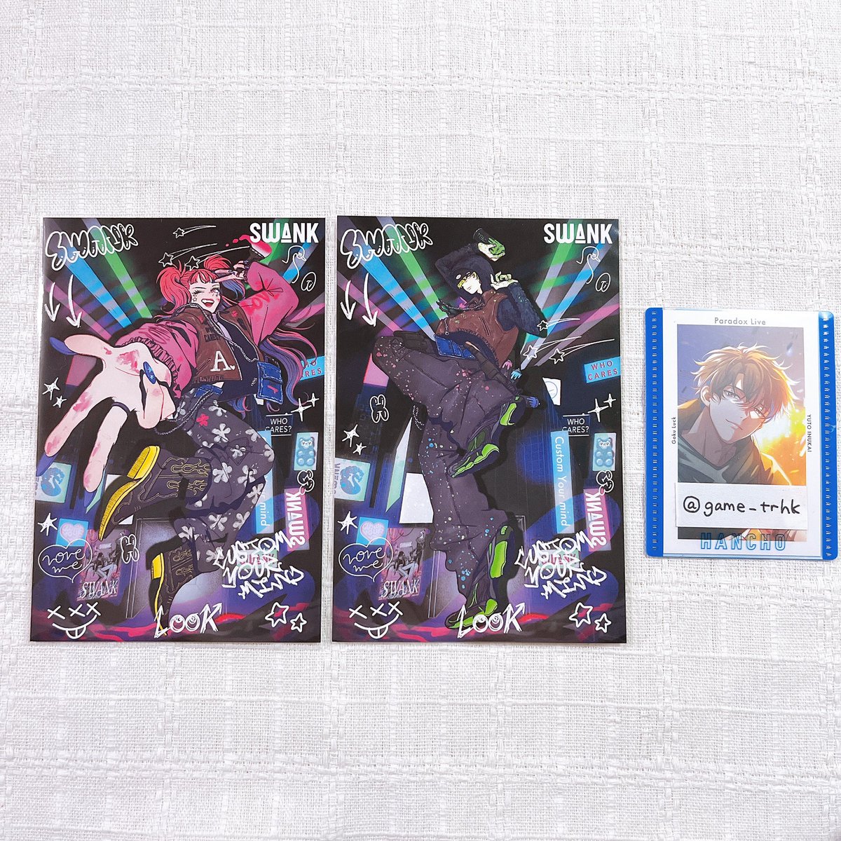 ┆ 交換 ┆
paradox live パラライ SWANK CUSTOM YOUR MIND 25A/W 特典 ポストカード ポスカ

譲 ┆ アン 北斎

求 ┆ 同種 憧吾

❁ 郵送のみ