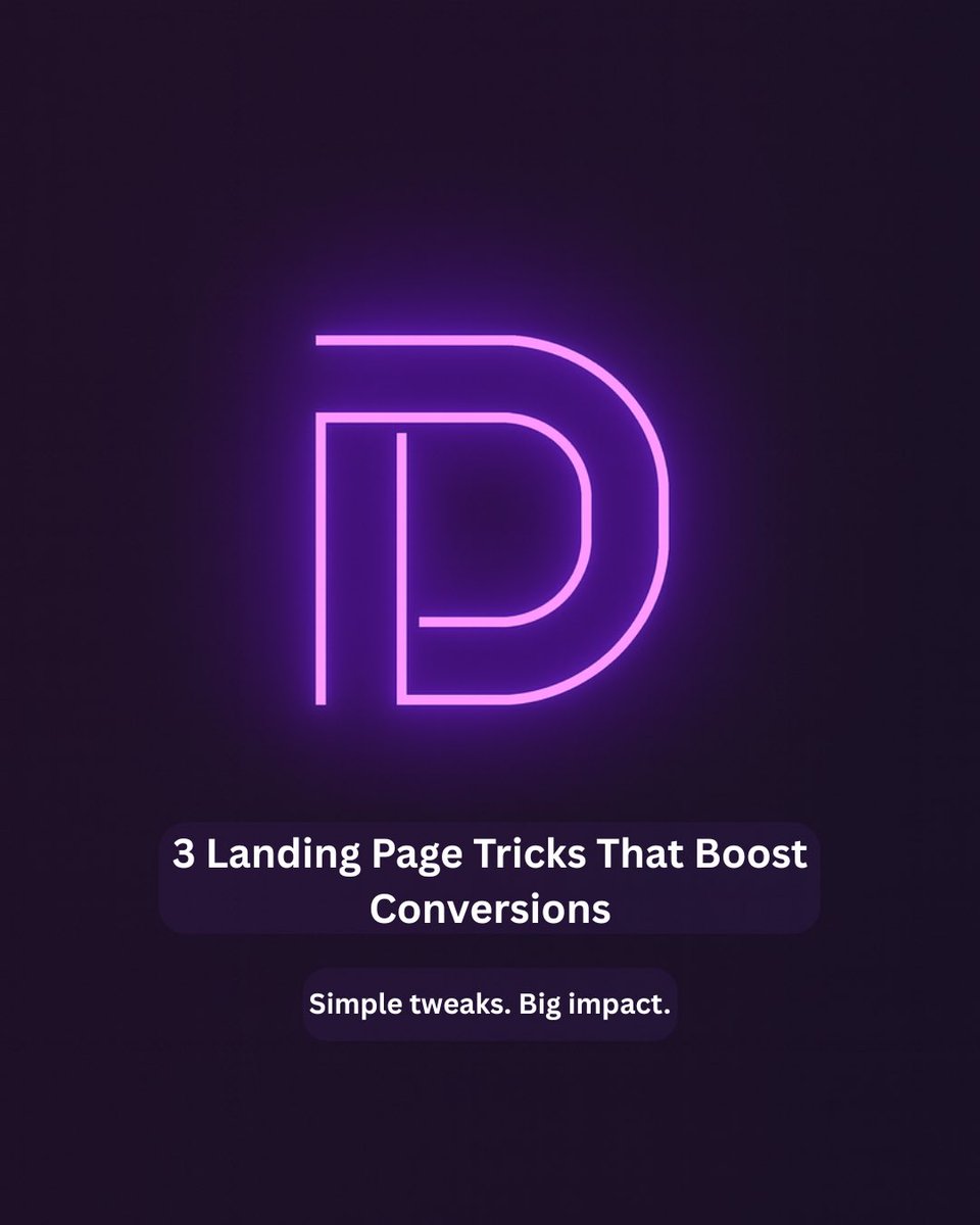 DigitizeLocal's tweet image. Your landing page is losing conversions — here are 3 fixes you can apply today:

• Cut the fluff
• Make one CTA dominant
• Remove every distraction

Small changes = big money

#buildinpublic #webdesign #landingpage #saas #ux