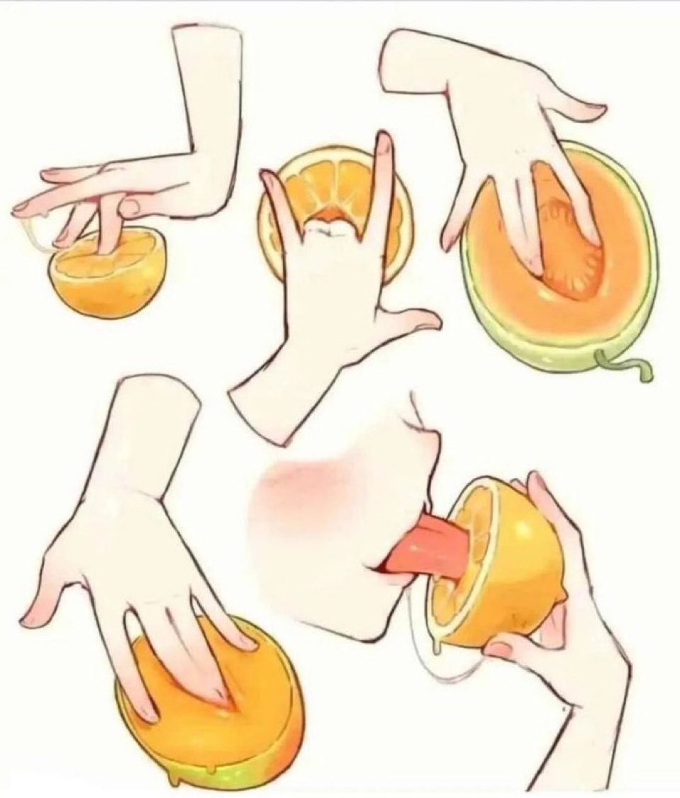 Correct way to eat orange 🍊 ?