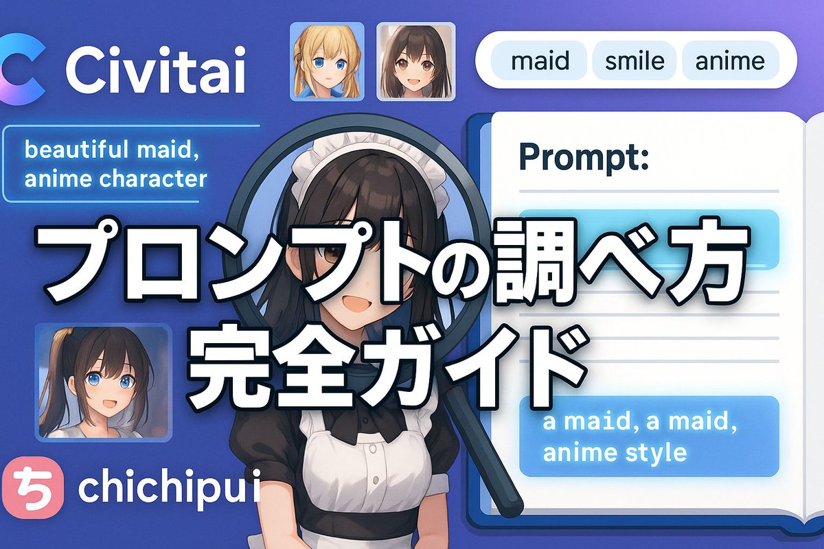 Yofu_ai's tweet image. 🎁プレゼント🎁

【SD初心者あるある👇】
(※SD=StableDiffusion)

「とりあえずcute girlで
回してみたけど…うーん」

それ、プロンプトの調べ方から
見直すと一気に変わります。

実は私も最初は
「プロンプトってセンスでしょ？」
って思ってました。

でも、やり方を知ってるだけで、…