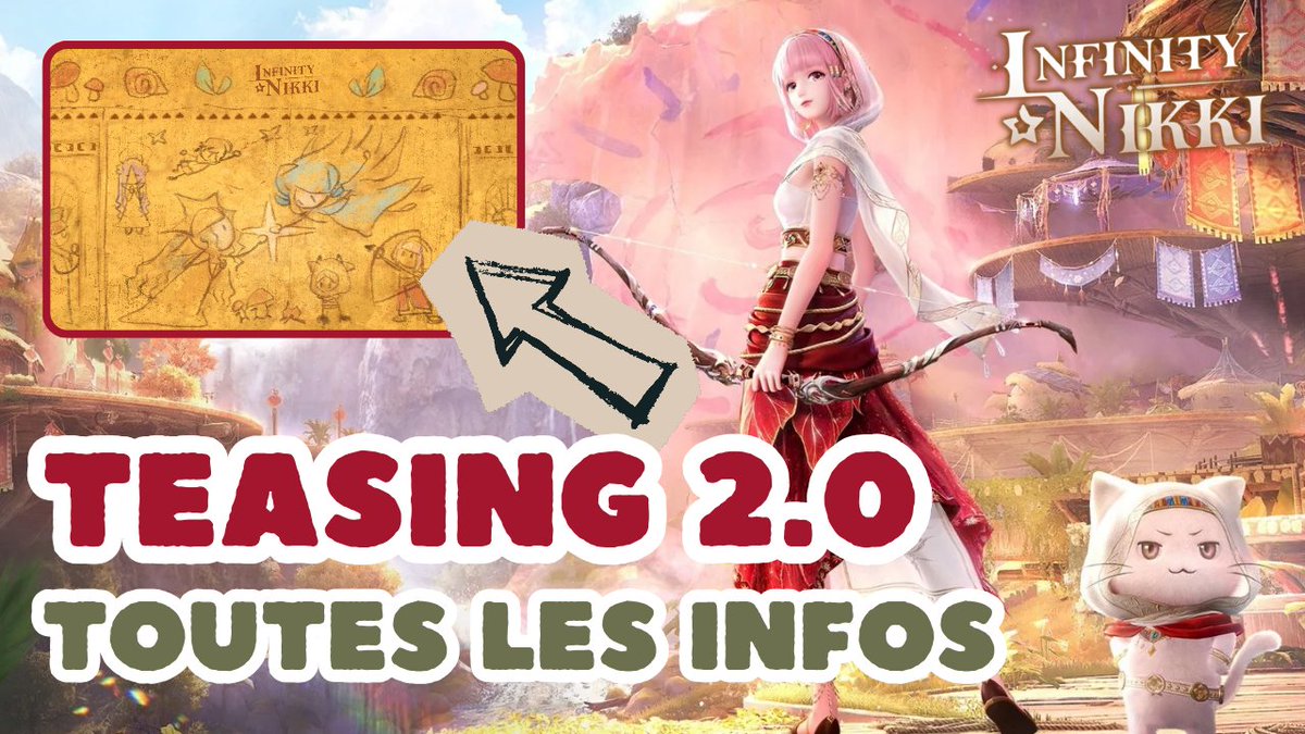 Je suis vraiment trop hypée par la 2.0 sur Infinity Nikki ! Double bannière soleil et lune, nouveaux animaux, région d'Itzaland et plus encore... On décortique tout ça dans ma vidéo youtu.be/wM-ICX1oitY?si…