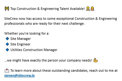 SiteCrewLimited's tweet image. #ConstructionJobs #EngineeringJobs #HiringNow #ConstructionRecruitment #SiteCrew #Utilities #CivilEngineering #ProjectManagement #TalentAcquisition
