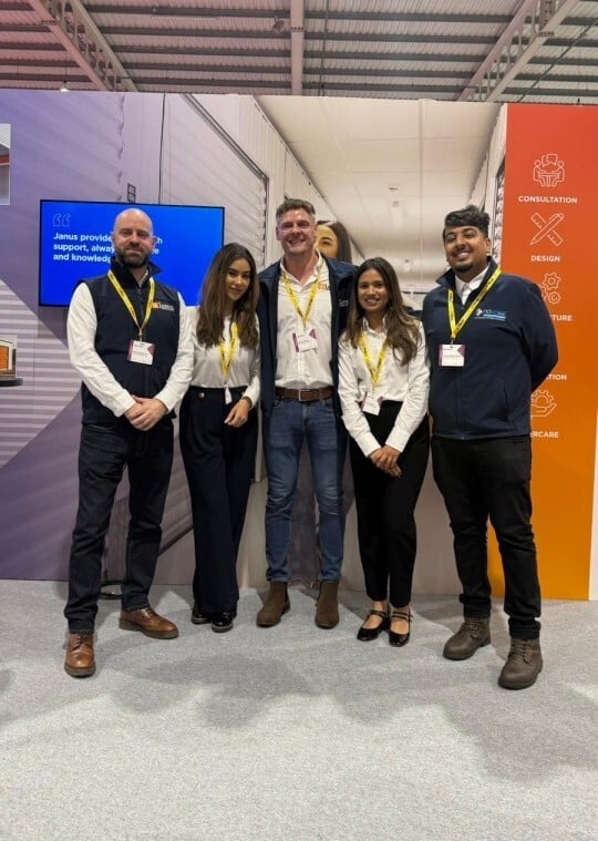 JanusEurope's tweet image. We’re live at the Movers &amp;amp; Storers Show! 🚛

The Janus team is all set at Stand D1—ready for two brilliant days of conversations, connections, and innovation.

Swing by to meet the team, explore our range, and get a hands-on look at the Nokē Smart Entry system. 📱

#TMMS