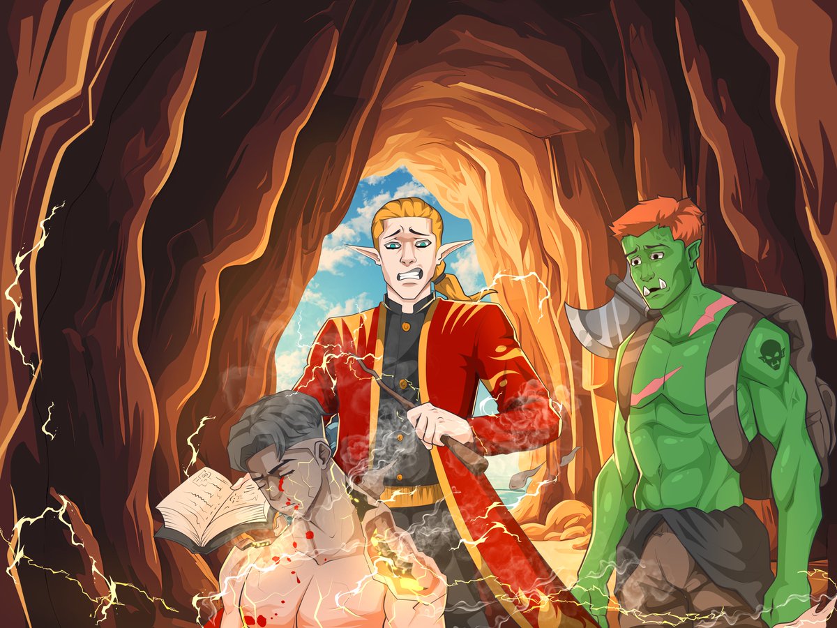 Long before kingdoms had names, Humans, Elves, and Orcs forged the first civilization.

But a forbidden spell shattered the balance of life. The Elves were cursed to extinction, and to save humanity, the Orcs sealed their sacred lands. Never to be seen again.

Now, thousands of