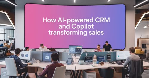 AegisSoftTech's tweet image. AI + CRM = Smarter, Faster, Better. 🤖🚀

Discover how Microsoft Copilot is transforming Dynamics CRM with automation, predictive insights, and real-time assistance for sales &amp;amp; support teams.

Read the full blog: bit.ly/4i3NVGB

#AI #CRM #MicrosoftCopilot #Dynamics365