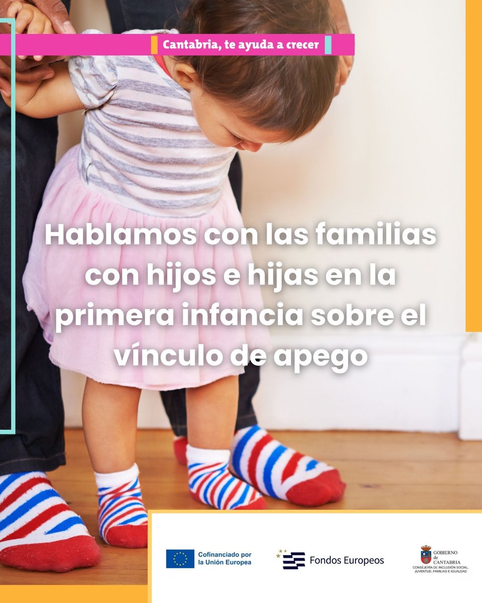 En los últimos encuentros con nuestros grupos de familias del Programa de AFECTO Primera Infancia, las familias han compartido los grandes logros que observan en sus hijos e hijas, así como la manera de estimularlos
#CantabriaTeAyudaACrecer #FondosEuropeos