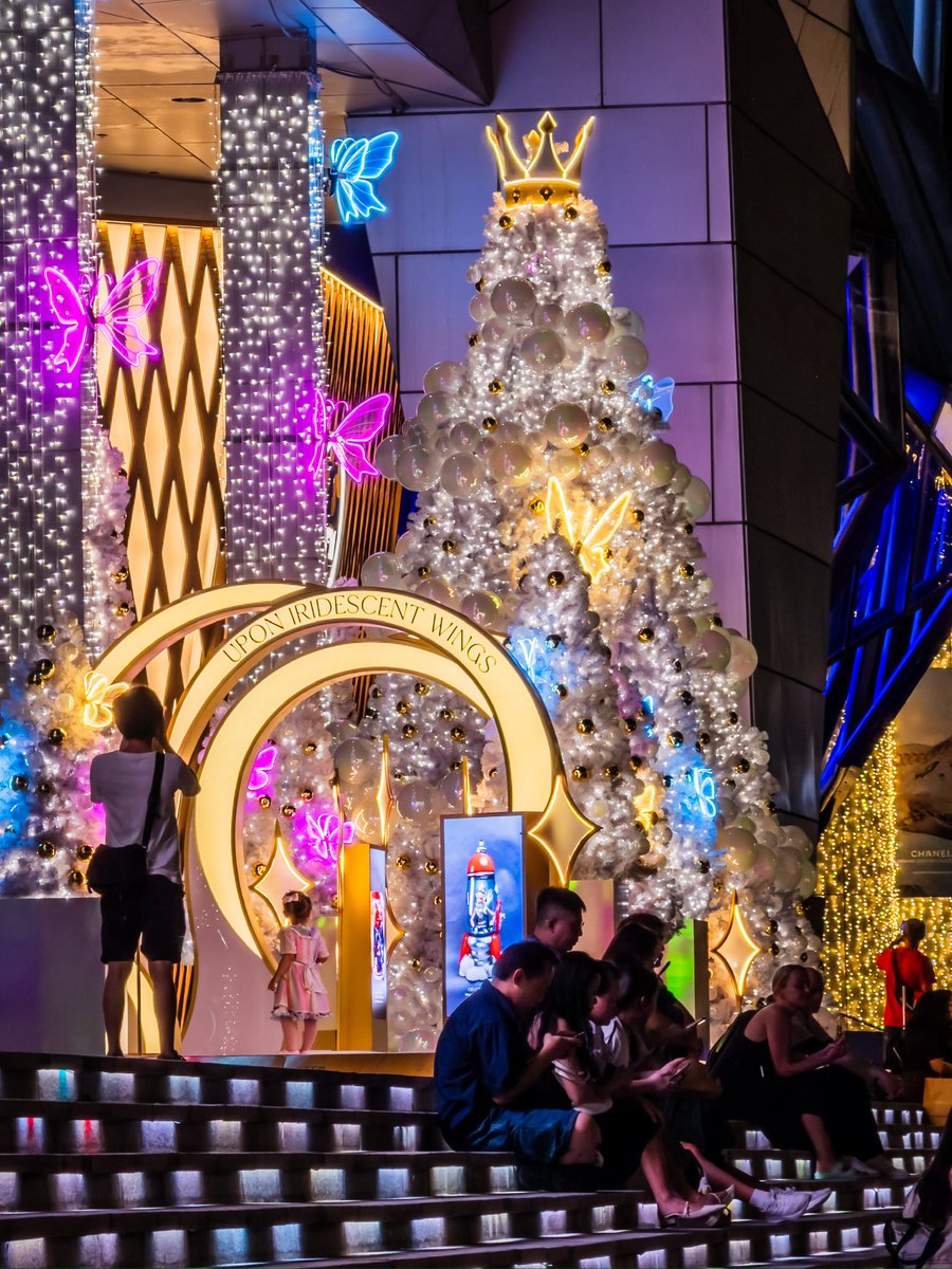 javanng's tweet image. Between twinkling lights and fluttering angels, Wisma Atria glows with Christmas magic and iridescent sparkle ✨🦋

#wingsofchristmas #wismaatria #christmasdecor #christmasonagreatstreet #orchardroad #thisissg #singapore #festivevibes #sg60 #visitsingapore #capturethemagic