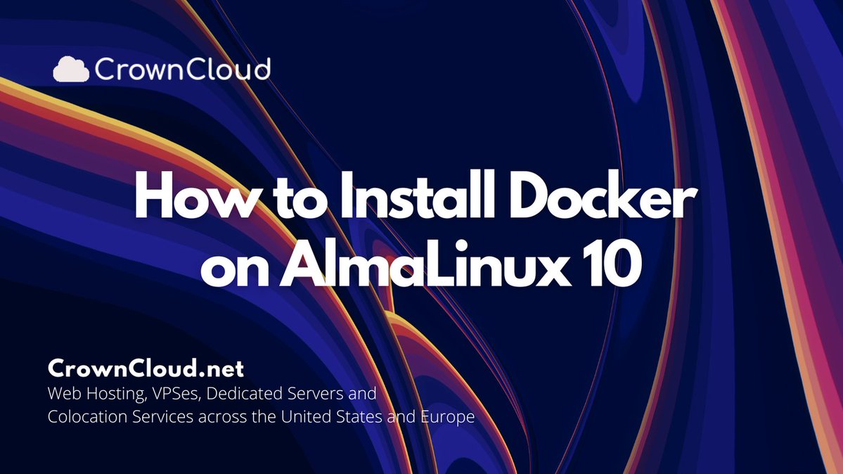crownclouds's tweet image. Deploy Docker on AlmaLinux 10 in minutes!

wiki.crowncloud.net/?How_to_Instal…

Perfect for developers, sysadmins &amp;amp; container lovers.

#Docker #LinuxAdmin #AlmaLinux
