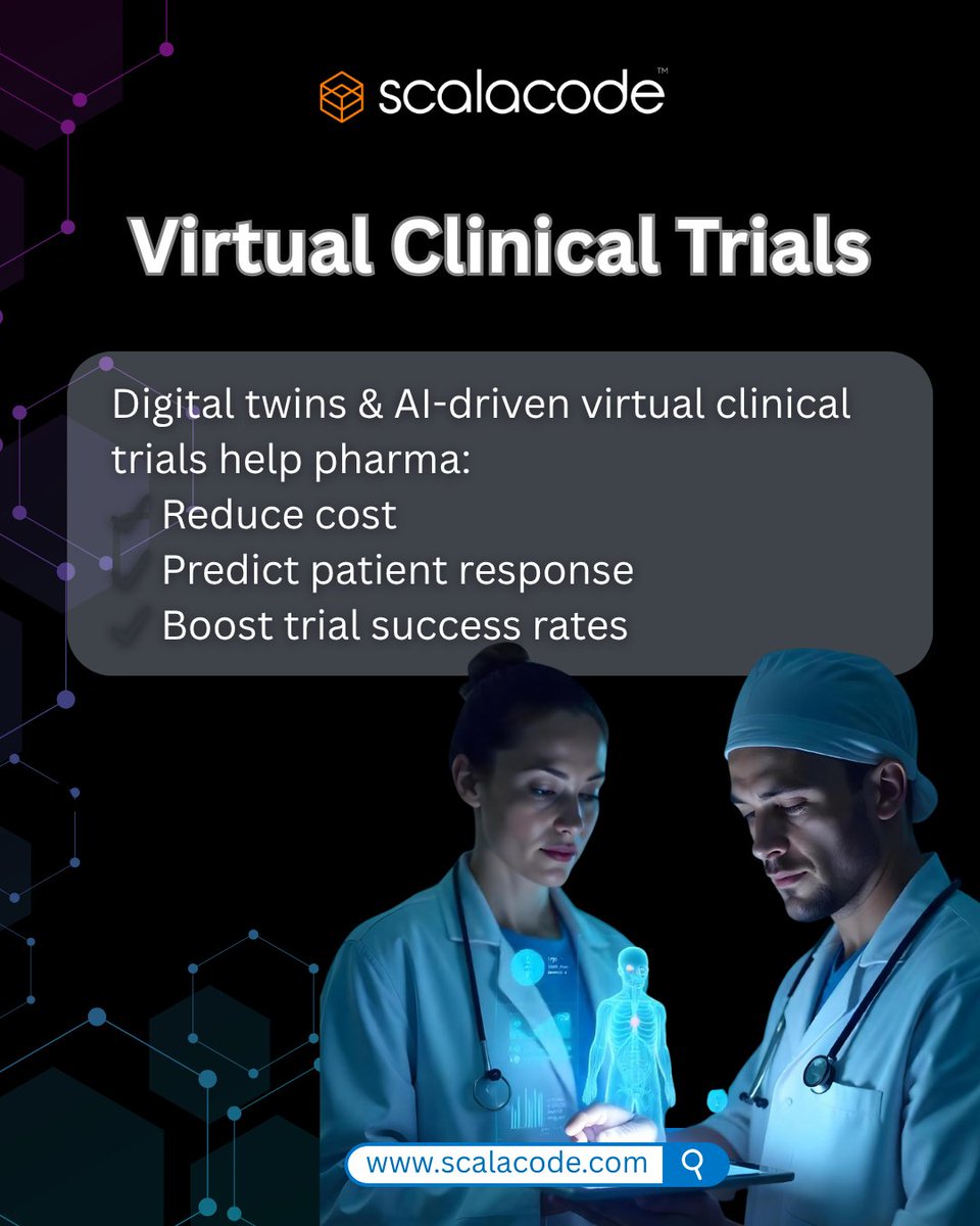 scala_code's tweet image. GenAI is transforming pharma — from faster drug discovery to smarter clinical trials.

The future of medicine starts now.

Read more ⬇️
scalacode.com/blog/ai-in-pha…

#PharmaTech #AI #DigitalHealth #ScalaCode #HealthTech
