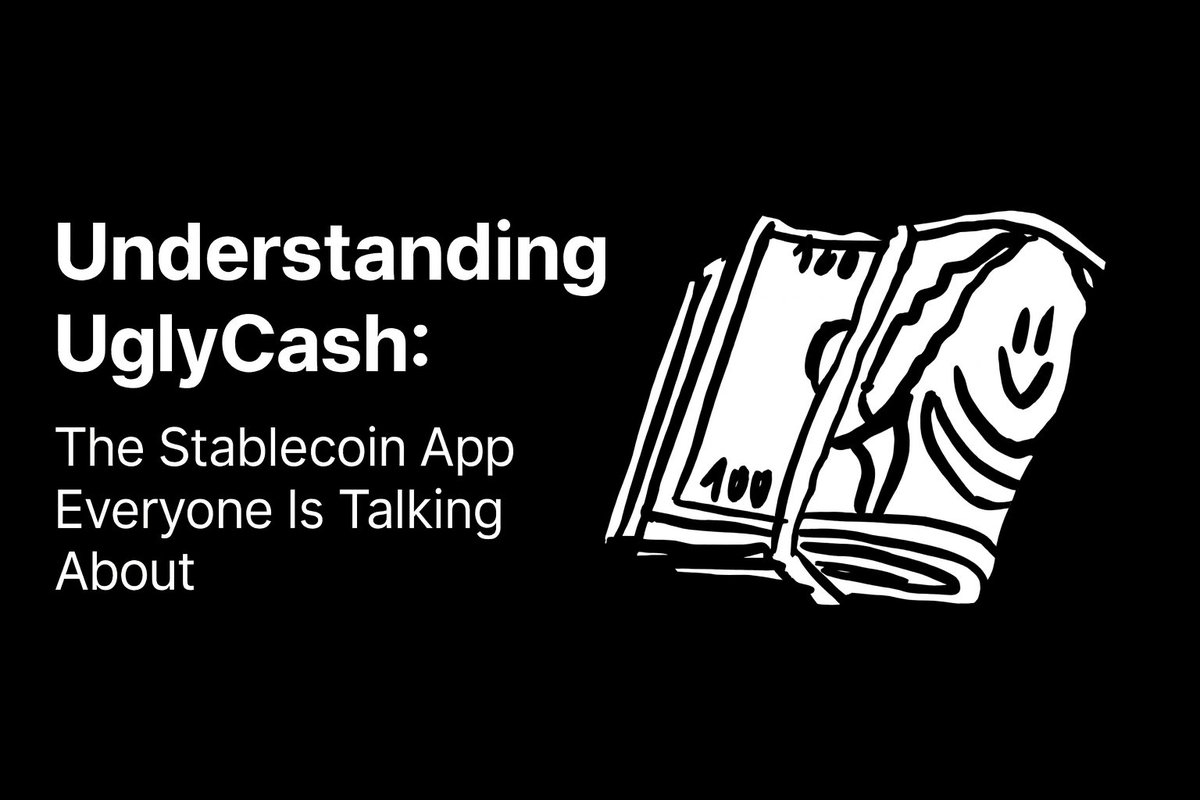 cryptobyGP's tweet image. UglyCash is gaining massive attention, but what exactly is it?
Let’s break it down in a simple, unbiased way. 👇
#Uglycash #DFT