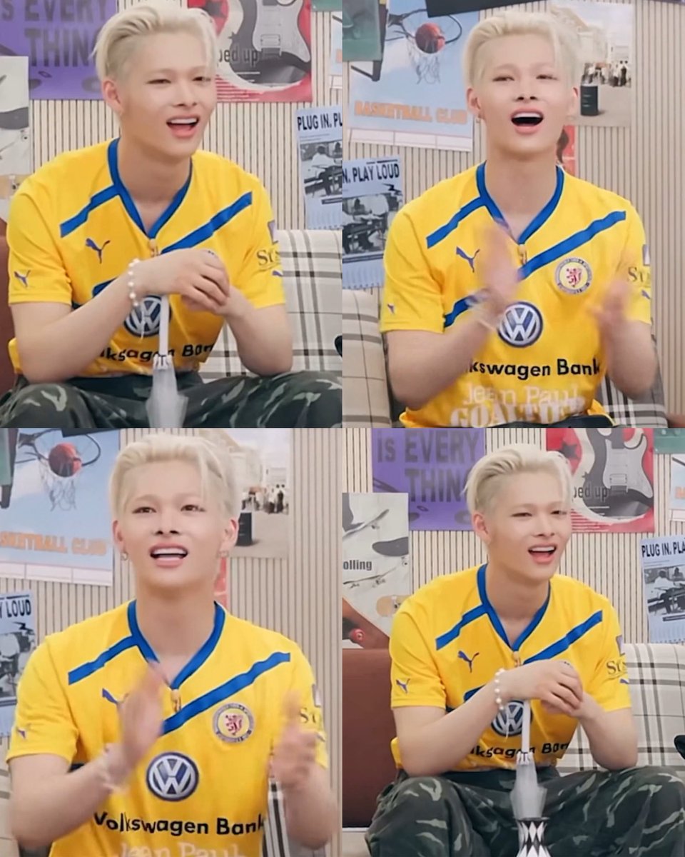 Puma24Girl's tweet image. NI-KI rarely wears yellow but it looks SOO GOOD on him…uri duckling !! 🐥😭🤏