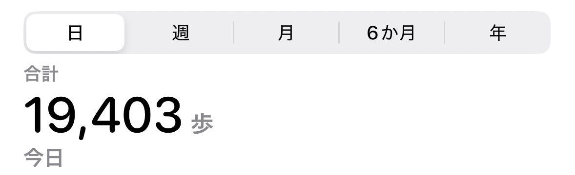 明日に向かって歩け! 今日だけ24000→20000 今日は20,000歩行くかなと思ったけど、なかなかいかんもんですなぁ