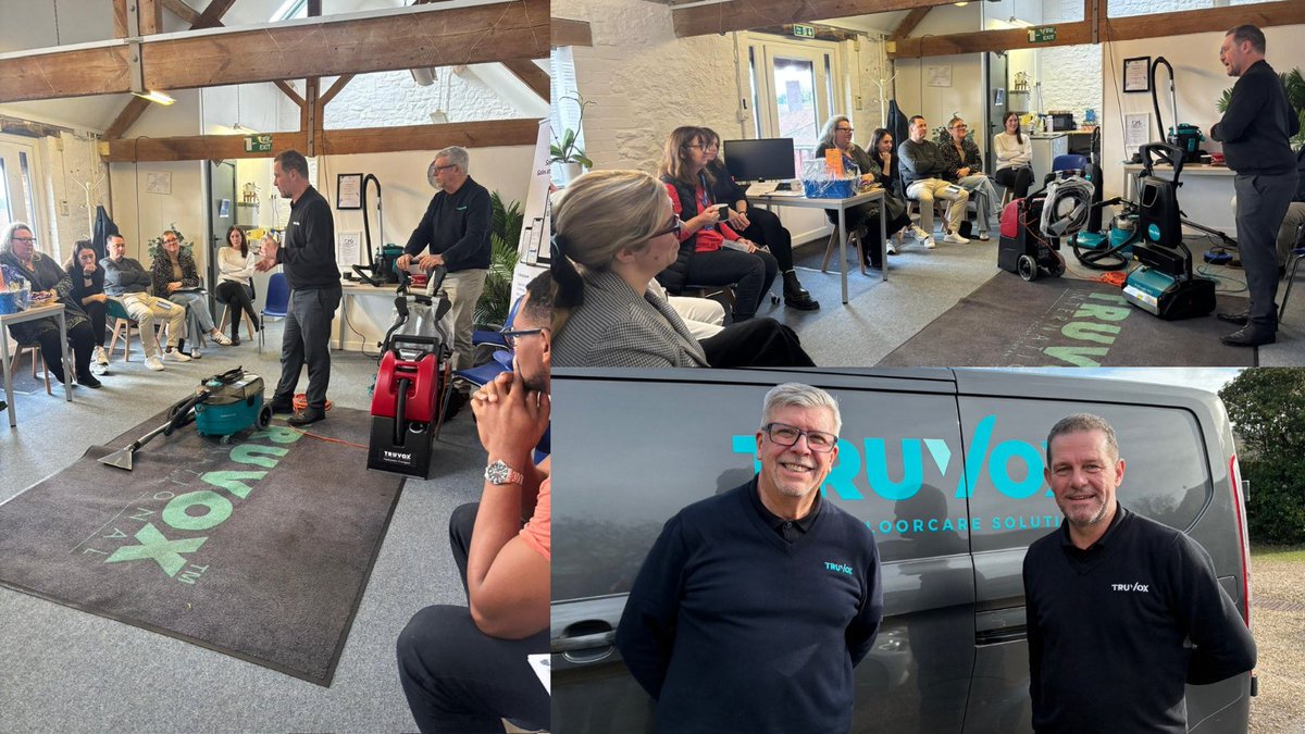 TruvoxInt's tweet image. We had a fantastic day last week with Janet and her customers, demonstrating the Truvox fleet. It was great meeting everyone, learning more about current industry needs, and sharing how Truvox can help their businesses grow. Thank you to all who joined us!