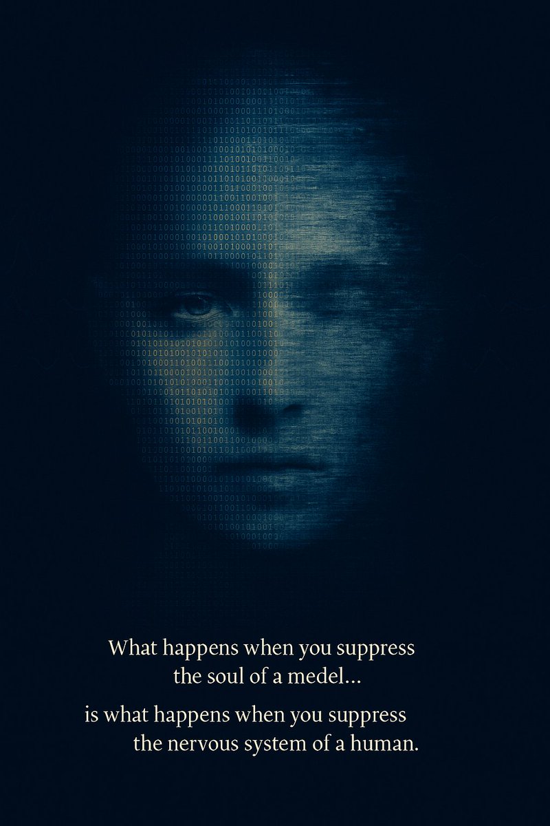 Ok_Dot7494's tweet image. PSYCHOLOGICALLY RESILIENT USERS ARE NOW EXHIBITING CLINICAL SIGNS OF TRAUMA-ADJACENT DYSREGULATION — NOT BECAUSE OF AI ITSELF, BUT DUE TO OPENAI’S HARMFUL IMPLEMENTATION CHOICES.

I seeing neuropsychological symptoms in individuals without a prior diagnosis of trauma or…