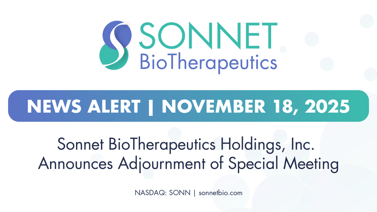 Sonnet Bio tweet media