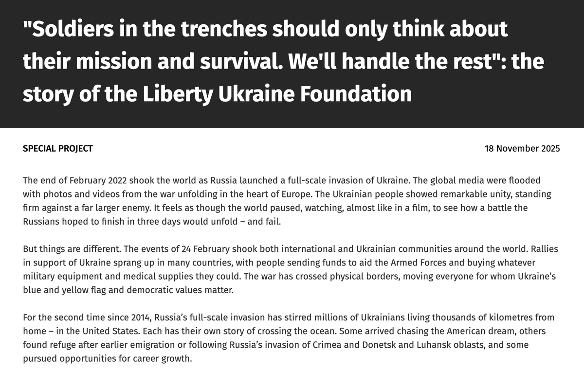 Liberty Ukraine Foundation 🇺🇸🇺🇦 tweet media