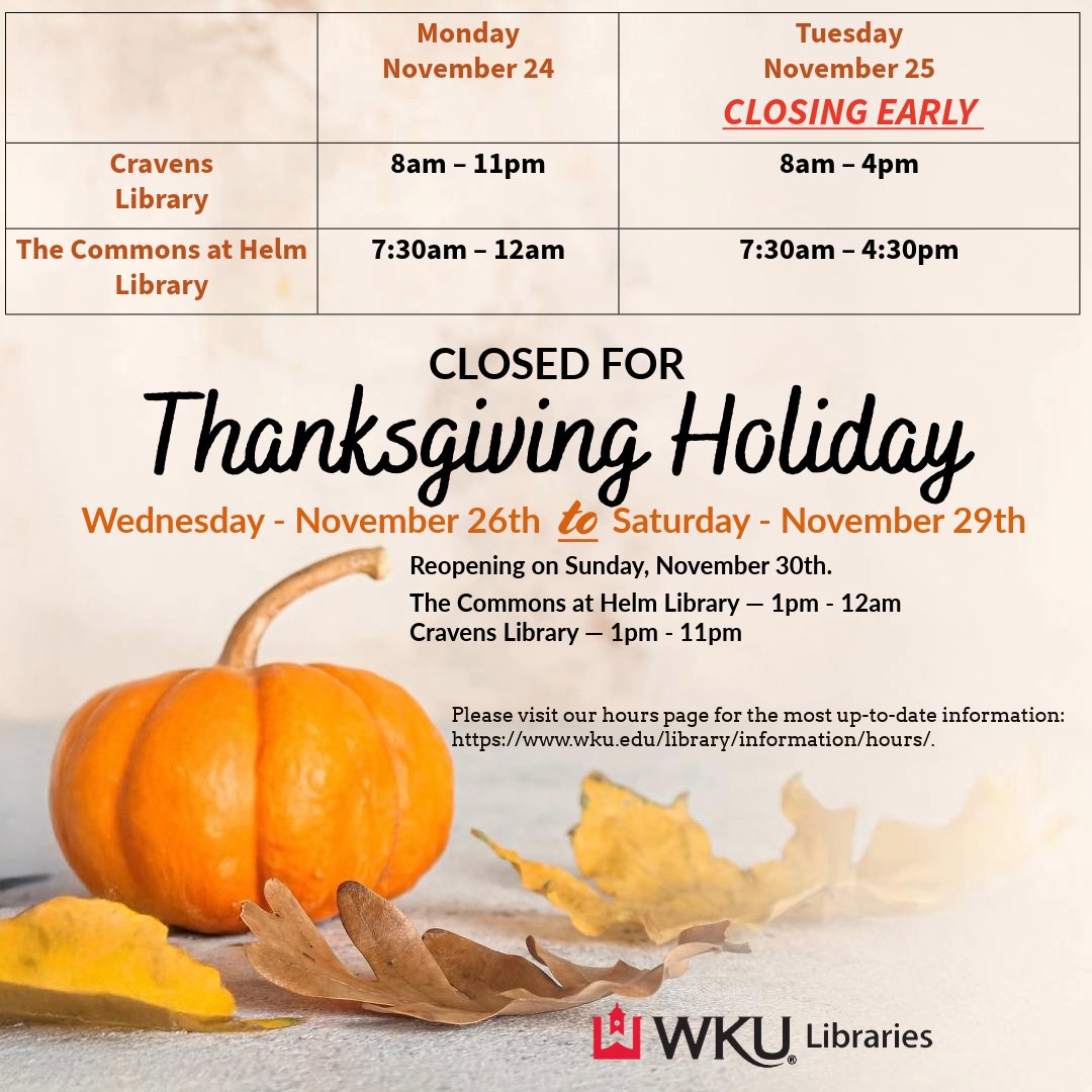 WKU Libraries tweet media