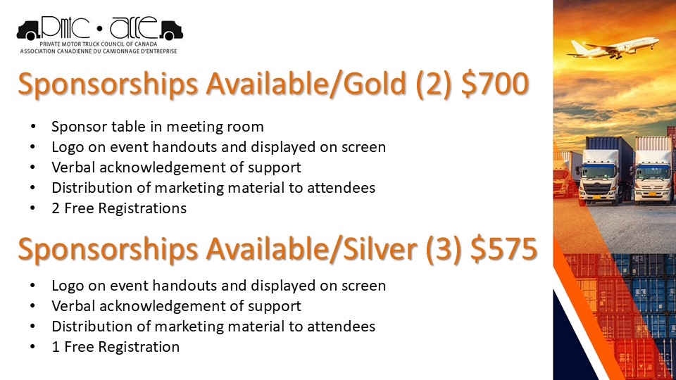 We have #sponsorship opportunities for our Ontario Regional Seminar, taking place on Feb. 19/26! #Connect your name &amp; #brand with PMTC members, friends &amp; allies throughout Ontario &amp; beyond - to learn more &amp; reserve your spot, visit tinyurl.com/2s3hh332 or contact info@pmtc.ca