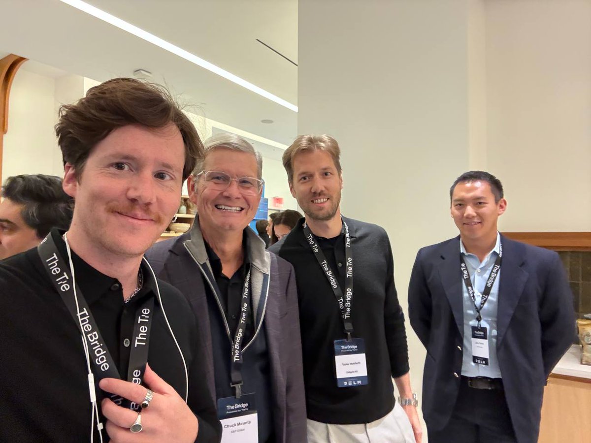 Energizing week in New York! 🌍🇺🇸

Our CBO Tobias Wohlfarth and CIO &amp; Co-Founder Benedikt Schuppli joined The Bridge by The Tie, where Obligate was highlighted among top global innovators.

Onward! 🚀