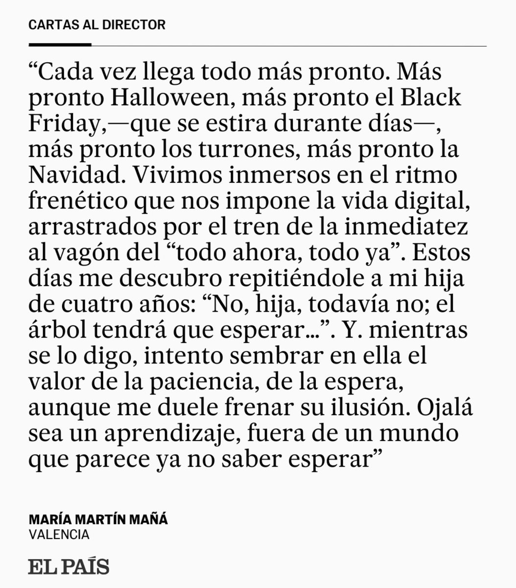 En mi casa no hay árbol hasta el puente de diciembre. De ahí no me vais a mover.