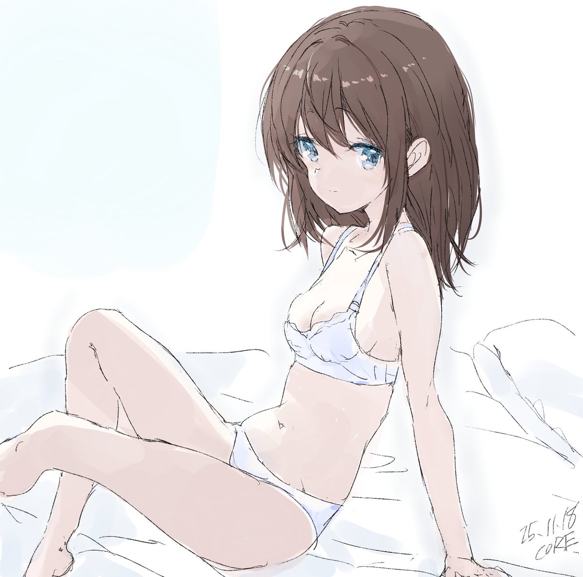 「制服じゃないの少女rkgk」|COREのイラスト
