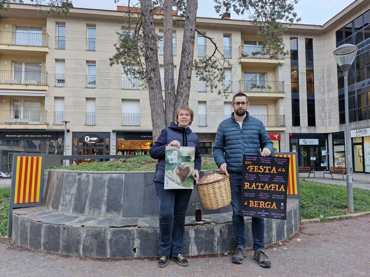 Berga tornarà a endolcir la tardor amb una nova edició de la Fira de la Xocolata i la Ratafia que es farà el 29 de novembre ajberga.cat/actualitat/ber…