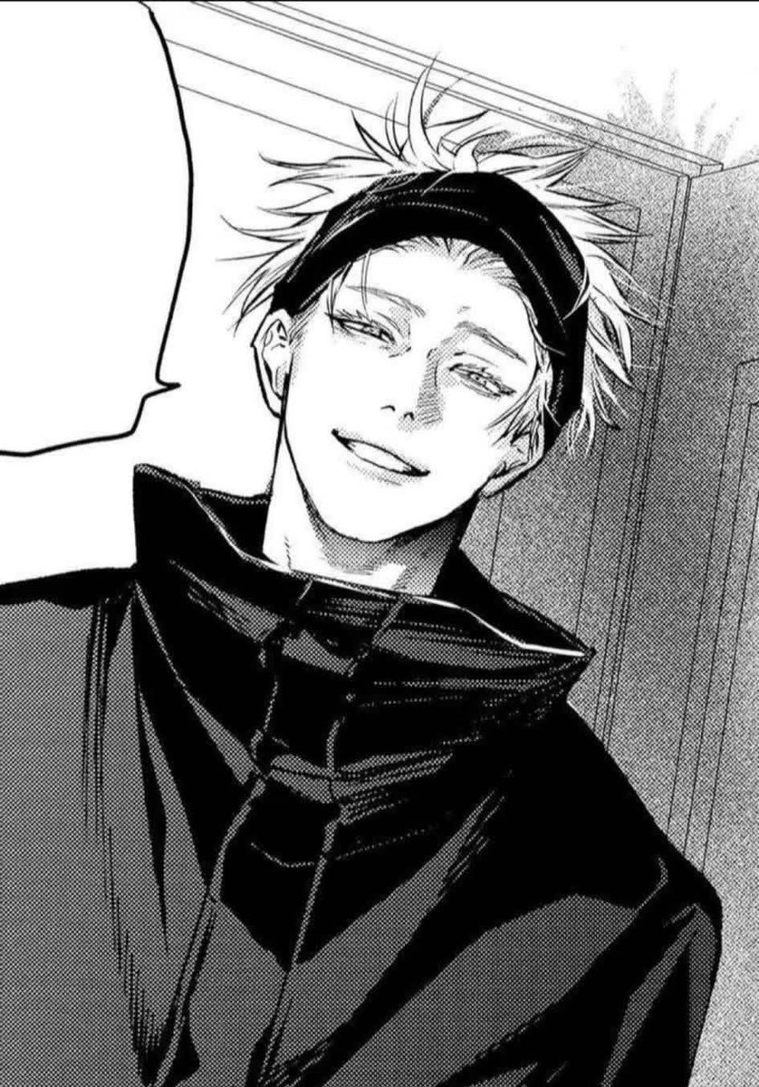 thejennymenny's tweet image. El hecho de que mucha gente use esta imagen pensando que es parte del manga, siempre me da risa. Porque en realidad es un fanart donde Gojo se da amor a Geto en versión femenina JAJAJA 🙂‍↕️