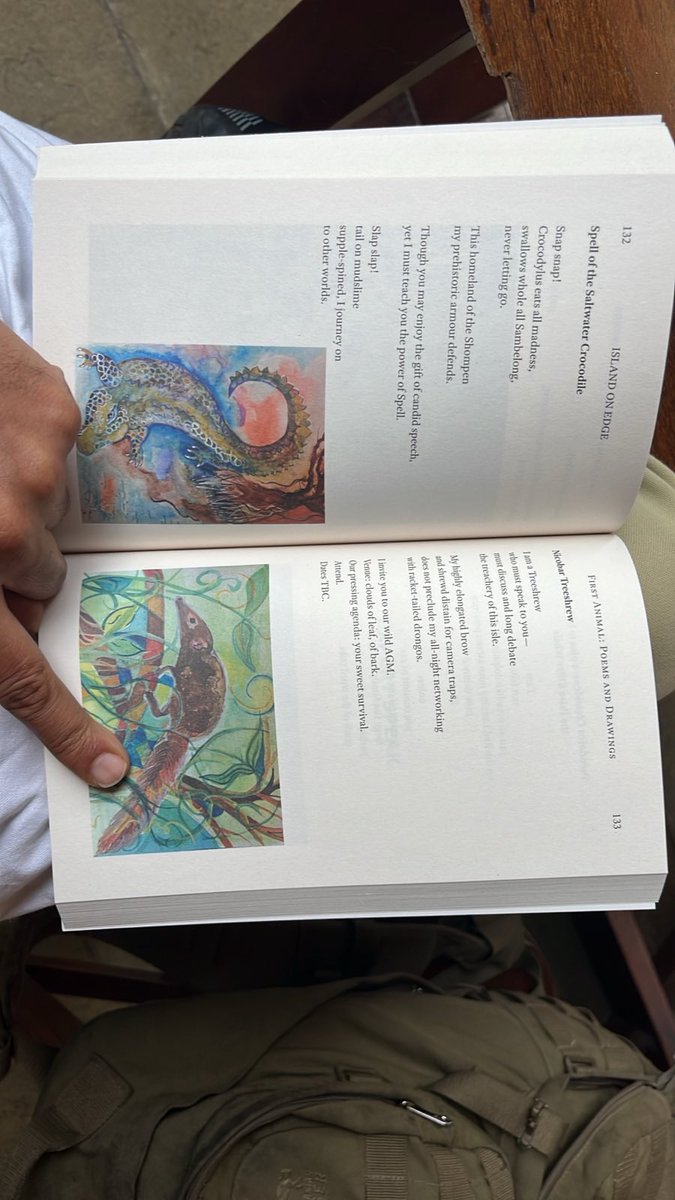 mrajshekhar's tweet image. On the day the SC rolled back its Vanashakti order, another tiny advance from citizens fighting to save the country&apos;s environment. Island On Edge, written to update our understanding of the ecocidal future NPA known as the Great Nicobar project, is out. cc: @pankajsekh.